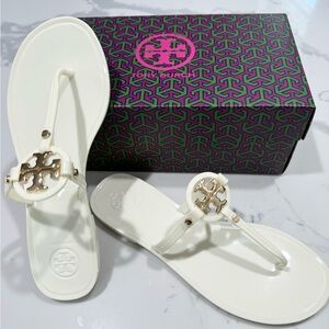 Tory Burch Mini Miller Jelly Thong Sandals